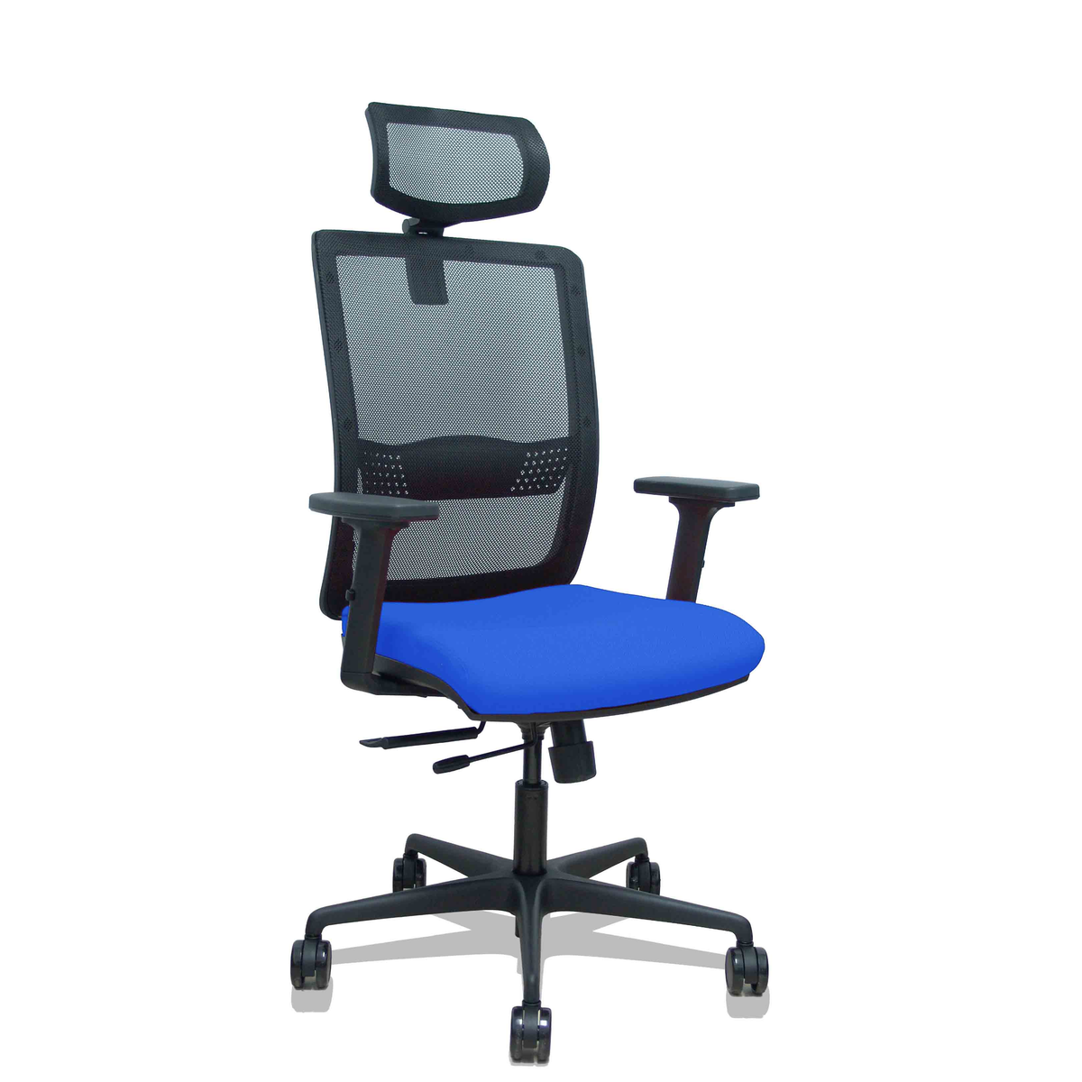 Silla de oficina Piqueras y Crespo Haches Malla + Bali - Ref. fabricante 395TKM840B10B2DB68R65CR - Azul