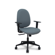 Silla de oficina Piqueras y Crespo Horche Bali - Sincro · Brazos regulables · Ruedas 65 mm - Gris
