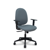 Silla de oficina Piqueras y Crespo Horche Bali - Sincro · Brazos regulables · Ruedas 65 mm - Gris