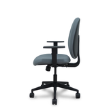 Silla de oficina Piqueras y Crespo Horche Bali - Sincro · Brazos regulables · Ruedas 65 mm - Gris