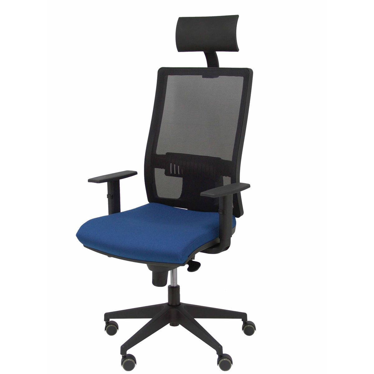 Silla de oficina Piqueras y Crespo Horna Bali + Malla - Cabecero - Ref. fabricante 10SBALI200 - Azul Marino