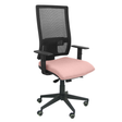 Silla de oficina Piqueras y Crespo Horna Bali + Malla - Cabecero - Ref. fabricante 10SBALI710SC - Rosa