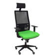 Silla de oficina Piqueras y Crespo Horna Bali + Malla - Ref. fabricante 10SBALI22 - Verde