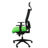 Silla de oficina Piqueras y Crespo Horna Bali + Malla - Ref. fabricante 10SBALI22 - Verde