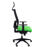 Silla de oficina Piqueras y Crespo Horna Bali + Malla - Ref. fabricante 10SBALI22 - Verde