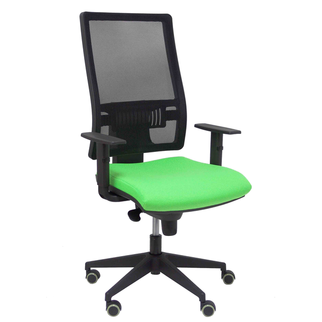 Silla de oficina Piqueras y Crespo Horna Bali + Malla - Cabecero - Ref. fabricante 10SBALI22SC - Verde