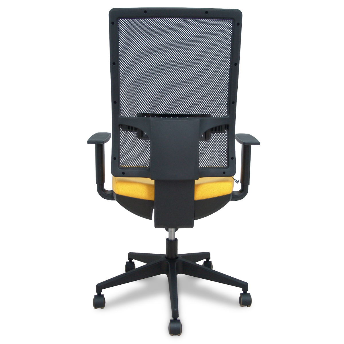 Silla de oficina Piqueras y Crespo Horna Bali + Malla - Cabecero - Ref. fabricante 10SBALI100SC - Amarillo