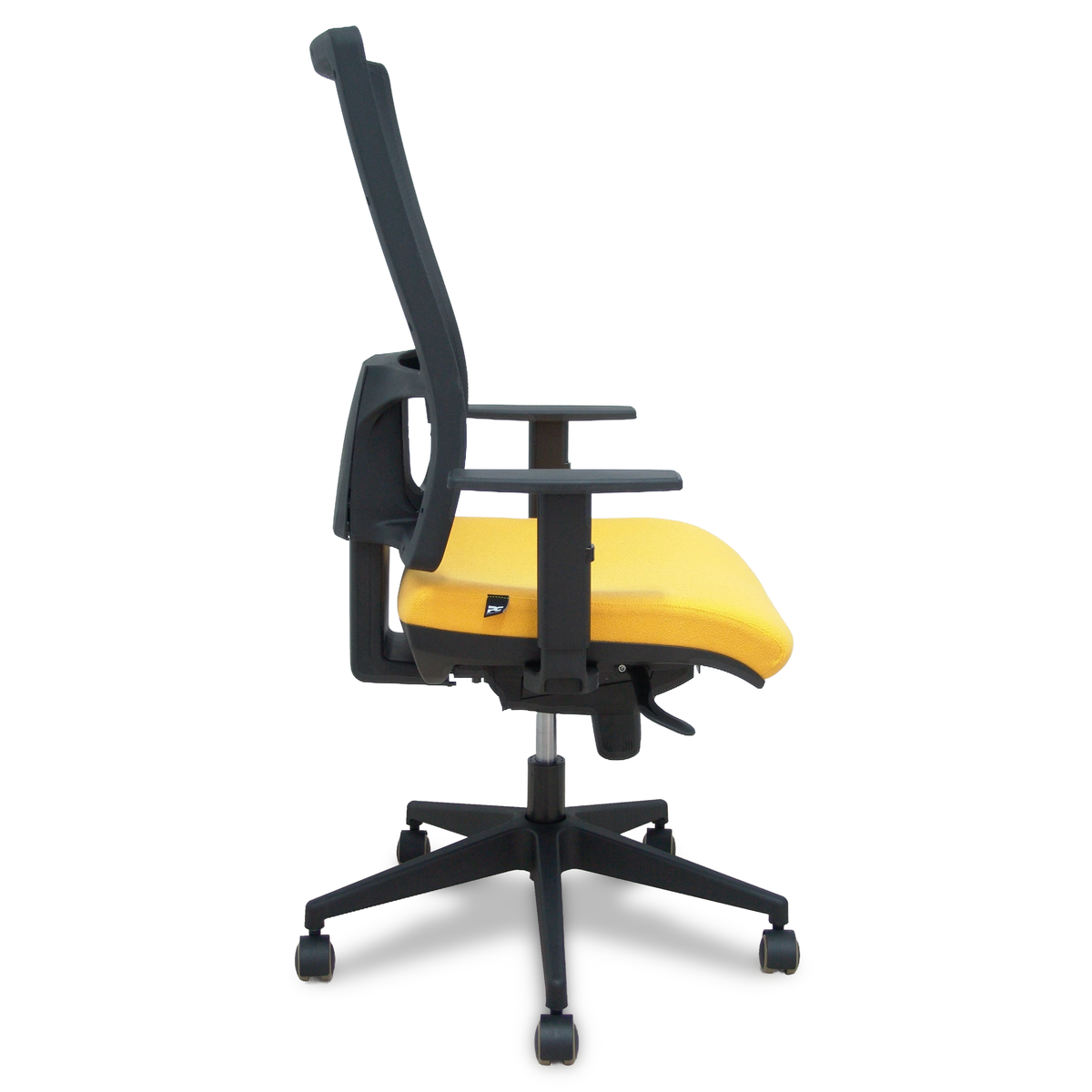 Silla de oficina Piqueras y Crespo Horna Bali + Malla - Cabecero - Ref. fabricante 10SBALI100SC - Amarillo