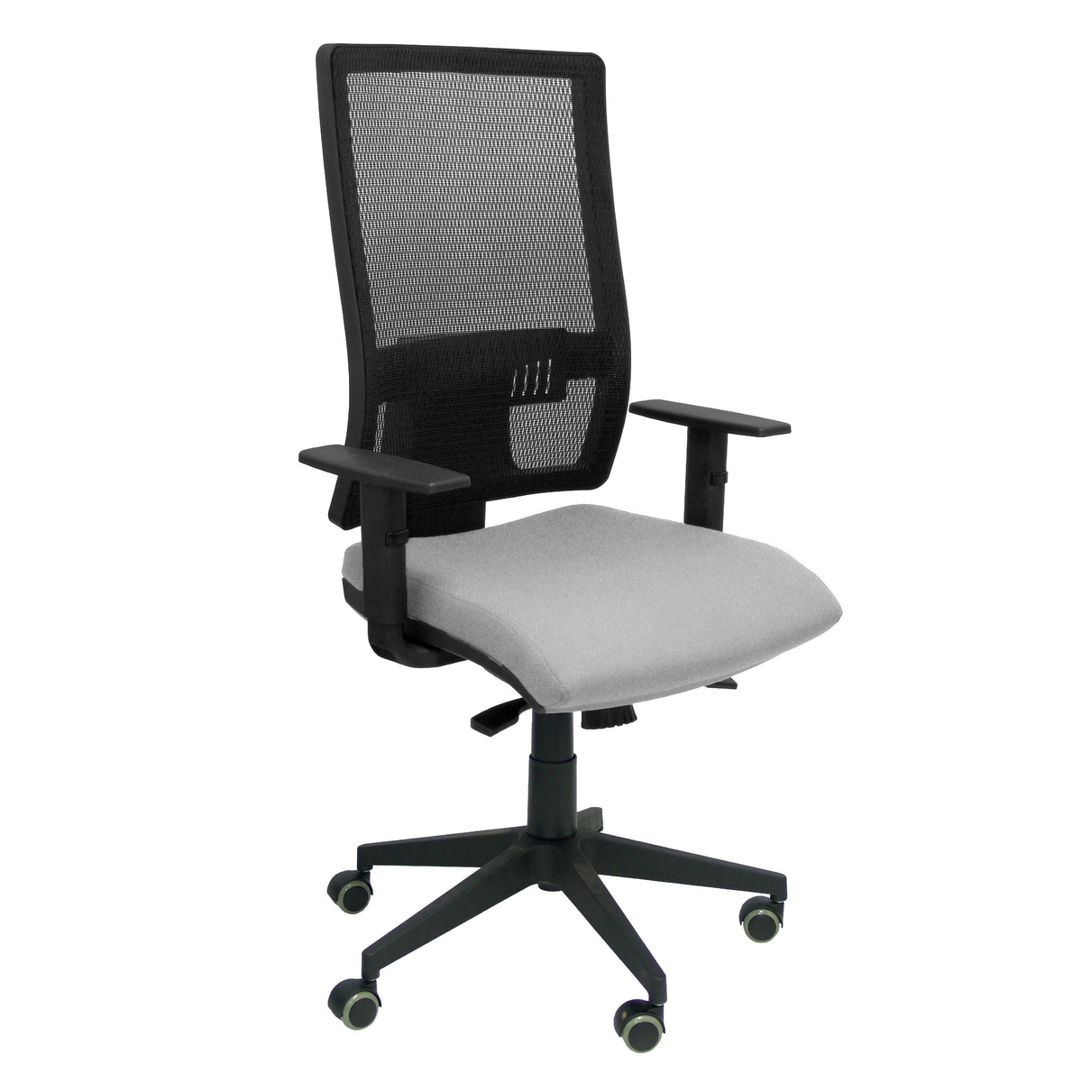 Silla de oficina Piqueras y Crespo Horna Bali + Malla - Cabecero - Ref. fabricante 10SBALI100SC - Gris Claro