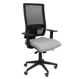 Silla de oficina Piqueras y Crespo Horna Bali + Malla - Cabecero - Ref. fabricante 10SBALI100SC - Gris Claro