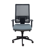 Silla de oficina Piqueras y Crespo Horna Bali + Malla - Cabecero - Ref. fabricante 10SBALI100SC - Gris Medio