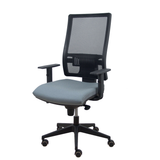Silla de oficina Piqueras y Crespo Horna Bali + Malla - Cabecero - Ref. fabricante 10SBALI100SC - Gris Medio
