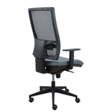 Silla de oficina Piqueras y Crespo Horna Bali + Malla - Cabecero - Ref. fabricante 10SBALI100SC - Gris Medio