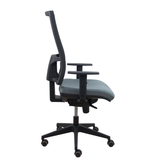 Silla de oficina Piqueras y Crespo Horna Bali + Malla - Cabecero - Ref. fabricante 10SBALI100SC - Gris Medio