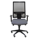 Silla de oficina Piqueras y Crespo Horna Bali + Malla - Cabecero - Ref. fabricante 10SBALI100SC - Gris Oscuro