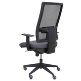 Silla de oficina Piqueras y Crespo Horna Bali + Malla - Cabecero - Ref. fabricante 10SBALI100SC - Gris Oscuro