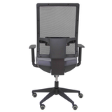 Silla de oficina Piqueras y Crespo Horna Bali + Malla - Cabecero - Ref. fabricante 10SBALI100SC - Gris Oscuro