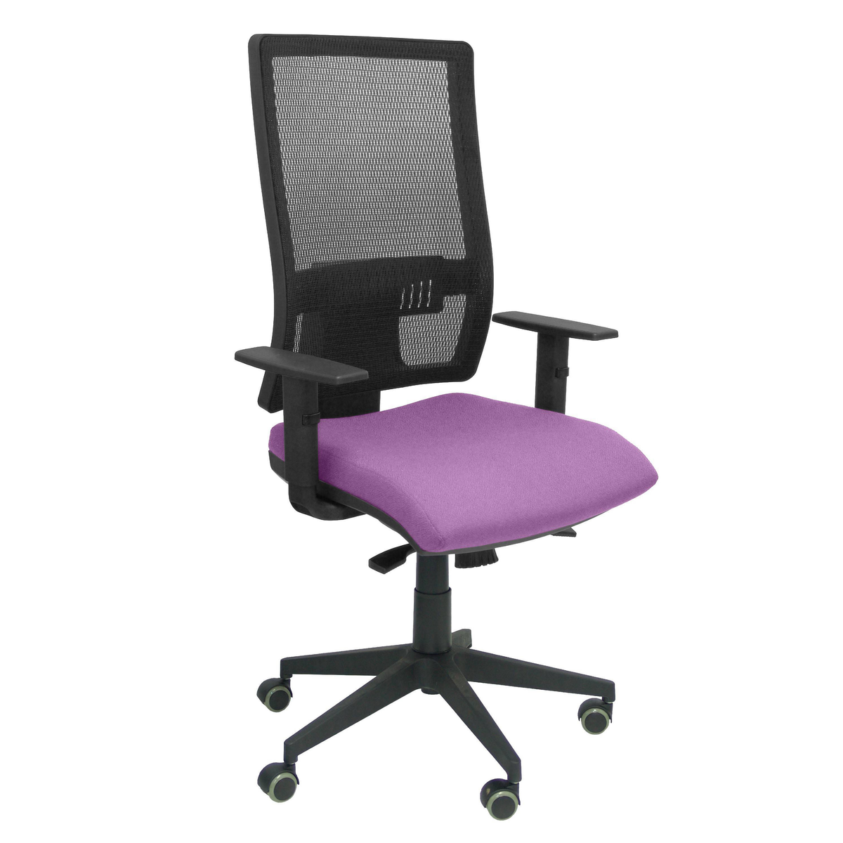 Silla de oficina Piqueras y Crespo Horna Bali + Malla - Cabecero - Ref. fabricante 10SBALI100SC - Lila
