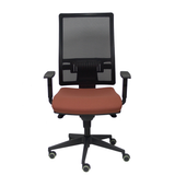Silla de oficina Piqueras y Crespo Horna Bali + Malla - Cabecero - Ref. fabricante 10SBALI100SC - Marron