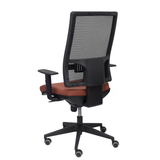 Silla de oficina Piqueras y Crespo Horna Bali + Malla - Cabecero - Ref. fabricante 10SBALI100SC - Marron