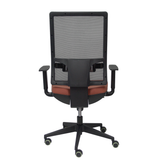 Silla de oficina Piqueras y Crespo Horna Bali + Malla - Cabecero - Ref. fabricante 10SBALI100SC - Marron