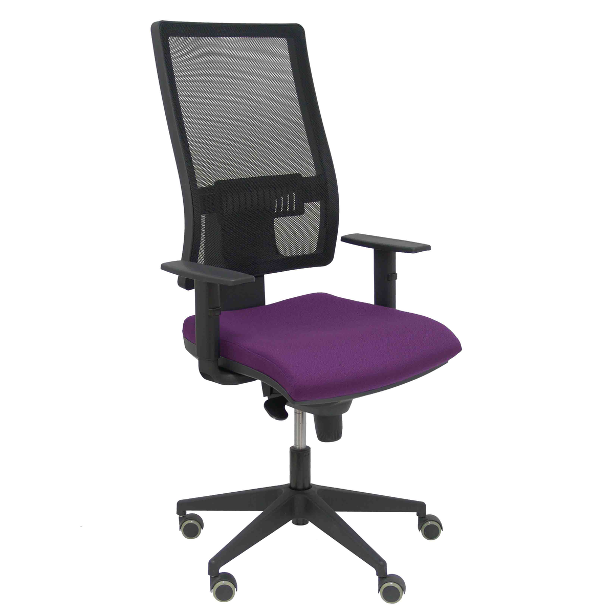 Silla de oficina Piqueras y Crespo Horna Bali + Malla - Cabecero - Ref. fabricante 10SBALI100SC - Morado
