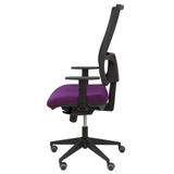 Silla de oficina Piqueras y Crespo Horna Bali + Malla - Cabecero - Ref. fabricante 10SBALI100SC - Morado