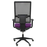 Silla de oficina Piqueras y Crespo Horna Bali + Malla - Cabecero - Ref. fabricante 10SBALI100SC - Morado