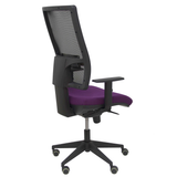Silla de oficina Piqueras y Crespo Horna Bali + Malla - Cabecero - Ref. fabricante 10SBALI100SC - Morado