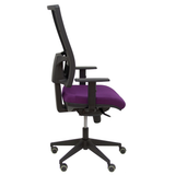 Silla de oficina Piqueras y Crespo Horna Bali + Malla - Cabecero - Ref. fabricante 10SBALI100SC - Morado