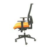 Silla de oficina Piqueras y Crespo Horna Bali + Malla - Cabecero - Ref. fabricante 10SBALI100SC - Naranja