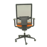 Silla de oficina Piqueras y Crespo Horna Bali + Malla - Cabecero - Ref. fabricante 10SBALI100SC - Naranja