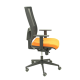Silla de oficina Piqueras y Crespo Horna Bali + Malla - Cabecero - Ref. fabricante 10SBALI100SC - Naranja