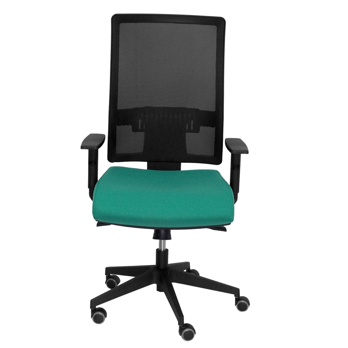 Silla de oficina Piqueras y Crespo Horna Bali + Malla - Cabecero - Ref. fabricante 10SBALI100SC - Verde Esmeralda