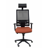 Silla de oficina Piqueras y Crespo Horna Bali + Malla - Cabecero - Ref. fabricante 10SBALI363 - Marron