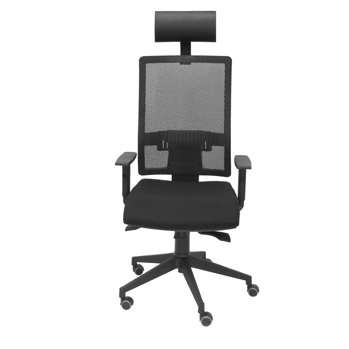 Silla de oficina Piqueras y Crespo Horna Bali + Malla - Cabecero - Ref. fabricante 10SBALI363 - Negro