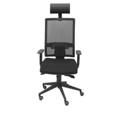 Silla de oficina Piqueras y Crespo Horna Bali + Malla - Cabecero - Ref. fabricante 10SBALI363 - Negro