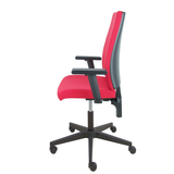 Silla de oficina Piqueras y Crespo I Aran - Brazos regulables · Brazos fijos - Rojo