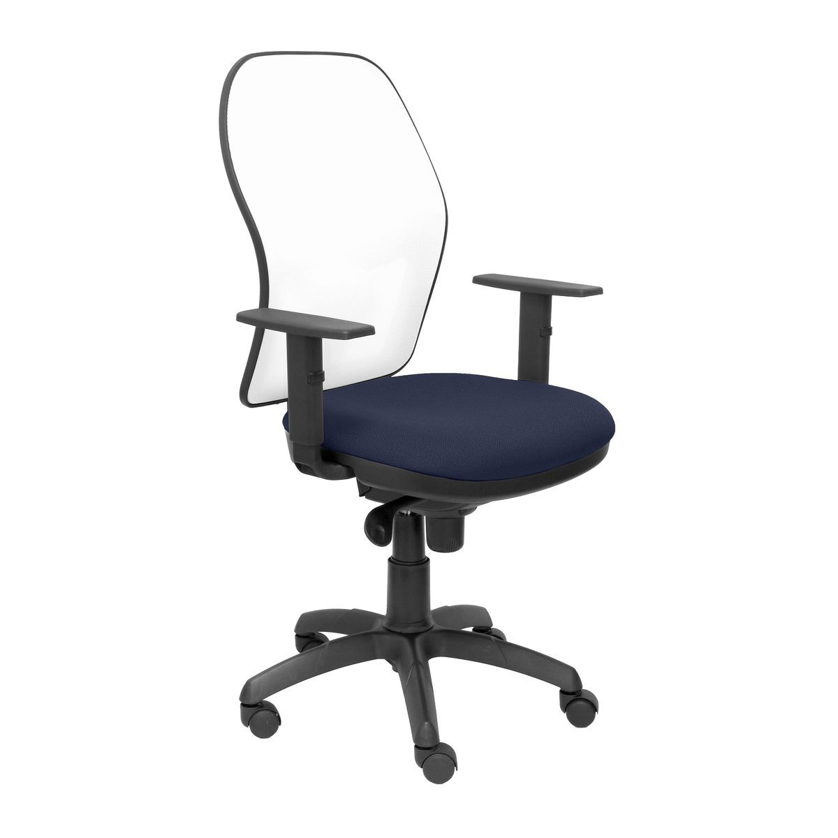 Silla de oficina Piqueras y Crespo Jorquera Malla + Bali - Ref. fabricante 15SBBALI200 - Azul Marino
