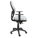 Silla de oficina Piqueras y Crespo Jorquera Malla + Bali - Ref. fabricante 15SABALI229 - Gris