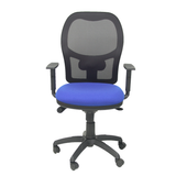 Silla de oficina Piqueras y Crespo Jorquera Malla + Bali - Ref. fabricante 15SNBALI200 - Azul