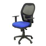 Silla de oficina Piqueras y Crespo Jorquera Malla + Bali - Ref. fabricante 15SNBALI200 - Azul