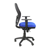 Silla de oficina Piqueras y Crespo Jorquera Malla + Bali - Ref. fabricante 15SNBALI200 - Azul