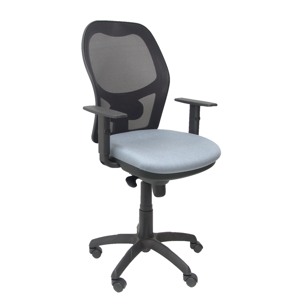 Silla de oficina Piqueras y Crespo Jorquera Malla + Bali - Ref. fabricante 15SNBALI200 - Gris Claro