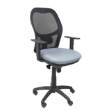 Silla de oficina Piqueras y Crespo Jorquera Malla + Bali - Ref. fabricante 15SNBALI200 - Gris Claro