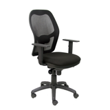 Silla de oficina Piqueras y Crespo Jorquera Malla + Bali - Ref. fabricante 15SNBALI200 - Negro