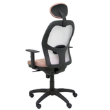 Silla de oficina Piqueras y Crespo Jorquera Malla + Bali - Ref. fabricante 15SBBALI710C - Rosa