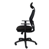 Silla de oficina Piqueras y Crespo Jorquera Malla + Bali - Ref. fabricante 15SNBALI840CTK - Negro