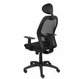 Silla de oficina Piqueras y Crespo Jorquera Malla + Bali - Ref. fabricante 15SNBALI840CTK - Negro