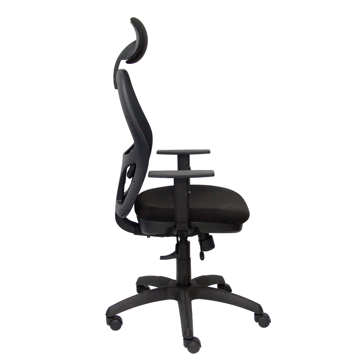 Silla de oficina Piqueras y Crespo Jorquera Malla + Bali - Ref. fabricante 15SNBALI840CTK - Negro